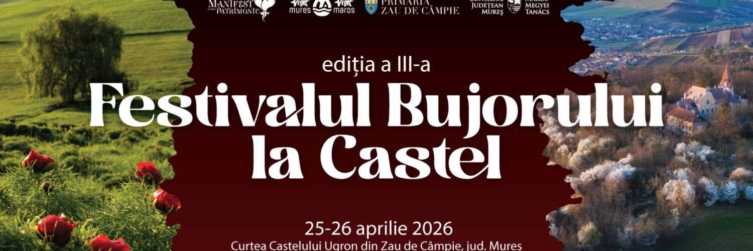 Festivalul Bujorului la Castel 2026